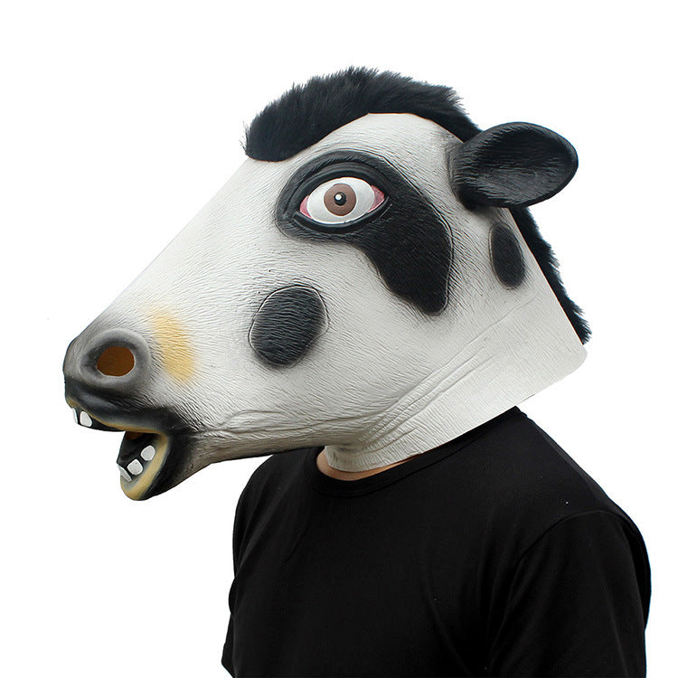 Cow Mask for Halloween and Christmas Party Supplies