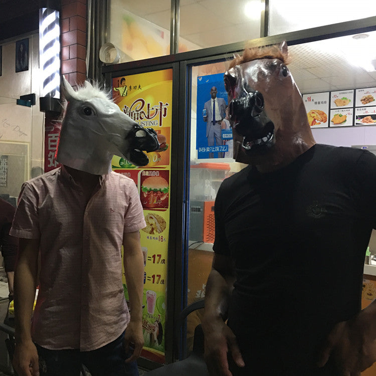 Horse Head Mask for Halloween - Jiangnan Style