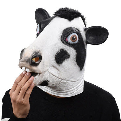 Cow Mask for Halloween and Christmas Party Supplies