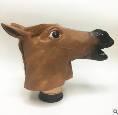 Horse Head Mask for Halloween - Jiangnan Style