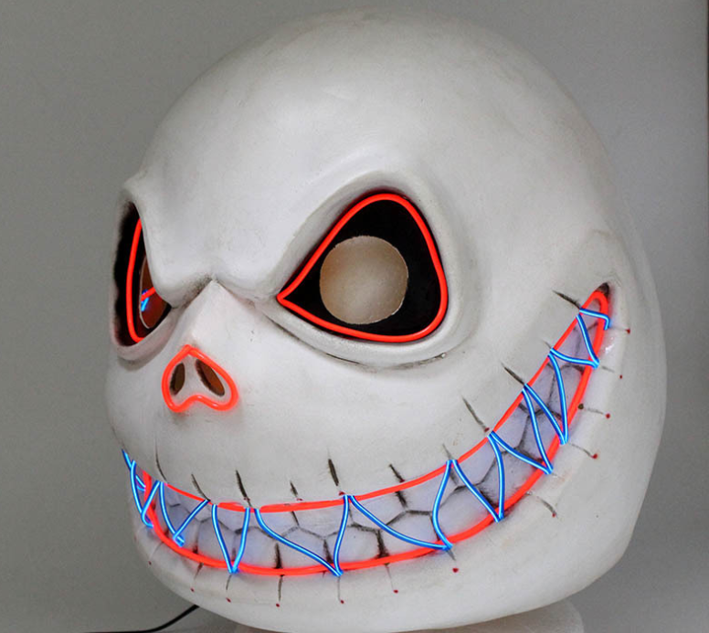 Halloween Scary Masks, Jack and Skull Mask Props