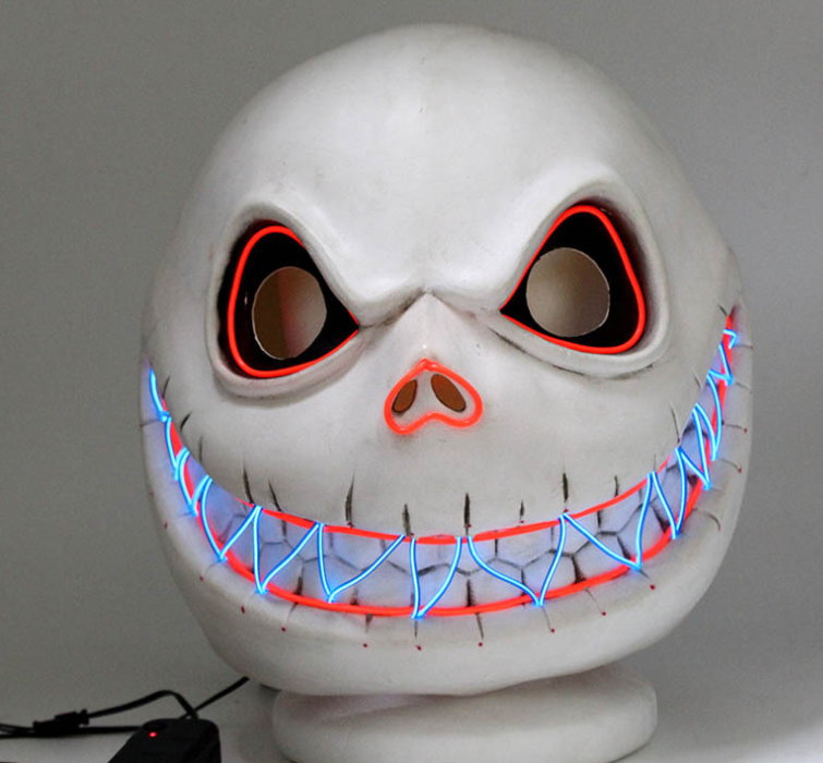 Halloween Scary Masks, Jack and Skull Mask Props