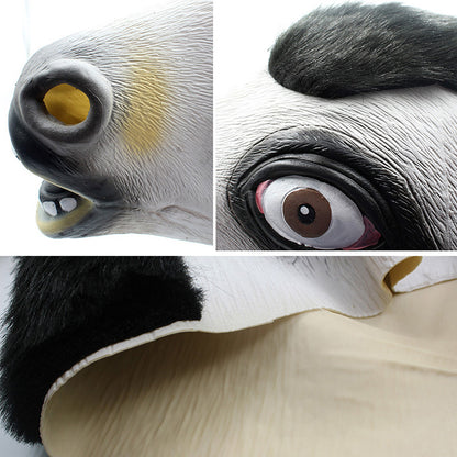 Cow Mask for Halloween and Christmas Party Supplies