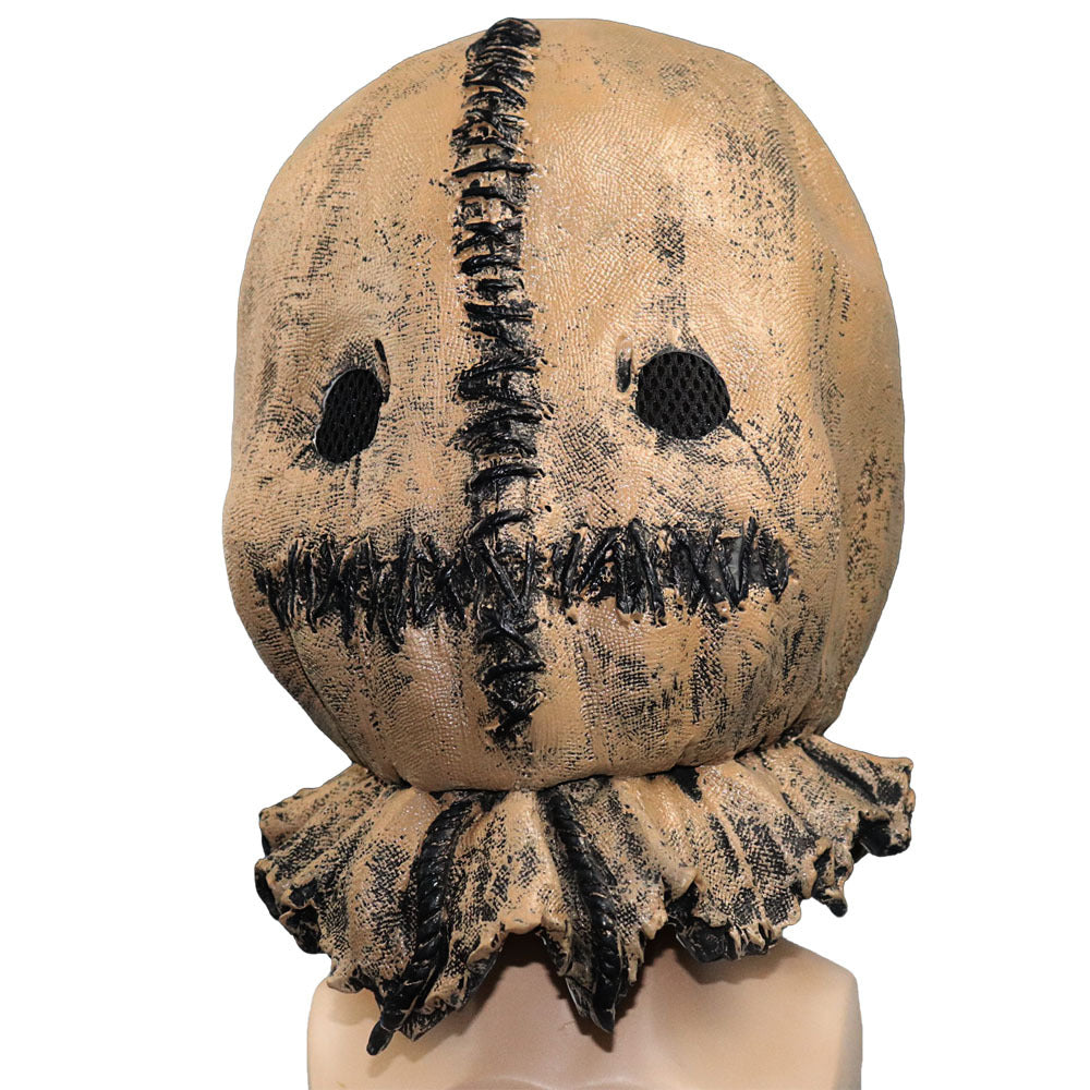Halloween Latex Scarecrow Mask for Kids' Costume