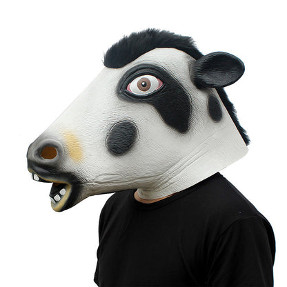 Cow Mask for Halloween and Christmas Party Supplies